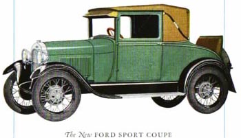 1928 Ford Model A Sport Coupe