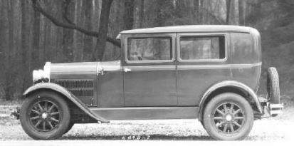 1929 Essex Challenger 5 Pass Coach