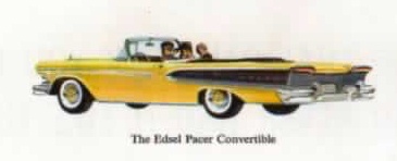 1958 Edsel Pacer Convertible