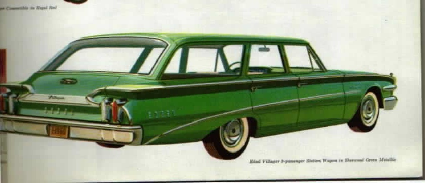 1960 Edsel Villager 9-Pass Station Wagon