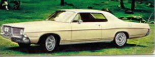 1968 Ford Galaxie 500 2-Door Hardtop