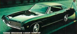 1970 Ford Torino Brougham 4-Door Hardtop